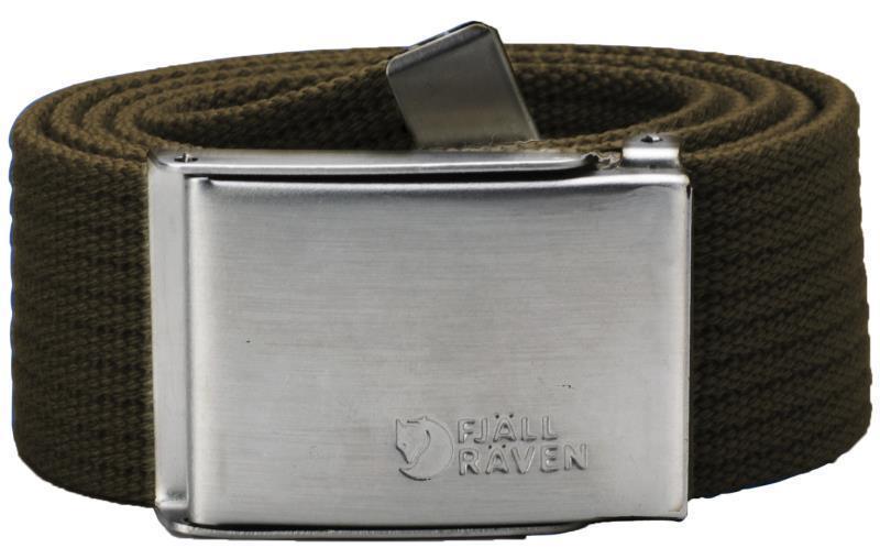 Canvas Belt - Dark Olive 1