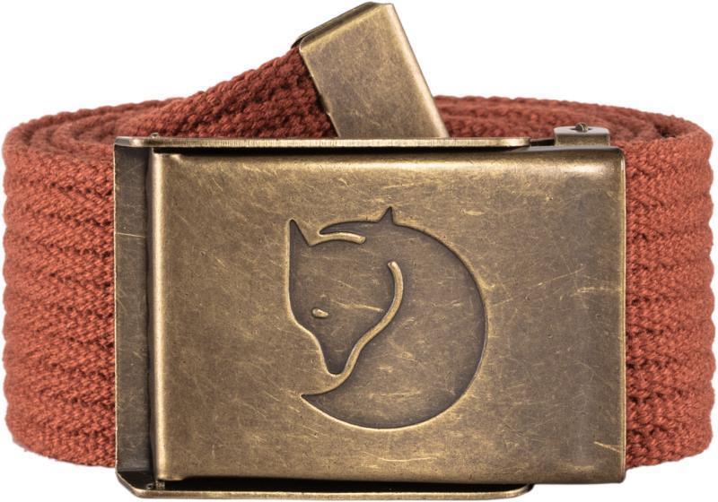 Canvas Brass Belt 4cm - Autumn Leaf 1