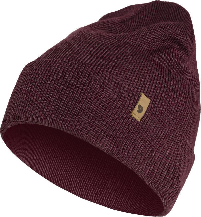Classic Knit Hat - Dark Garnet 1