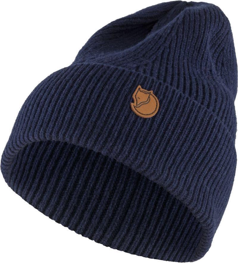 Directional Rib Beanie - Dark Navy 1