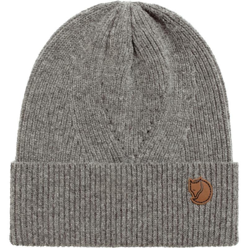 Directional Rib Beanie - Grey 1