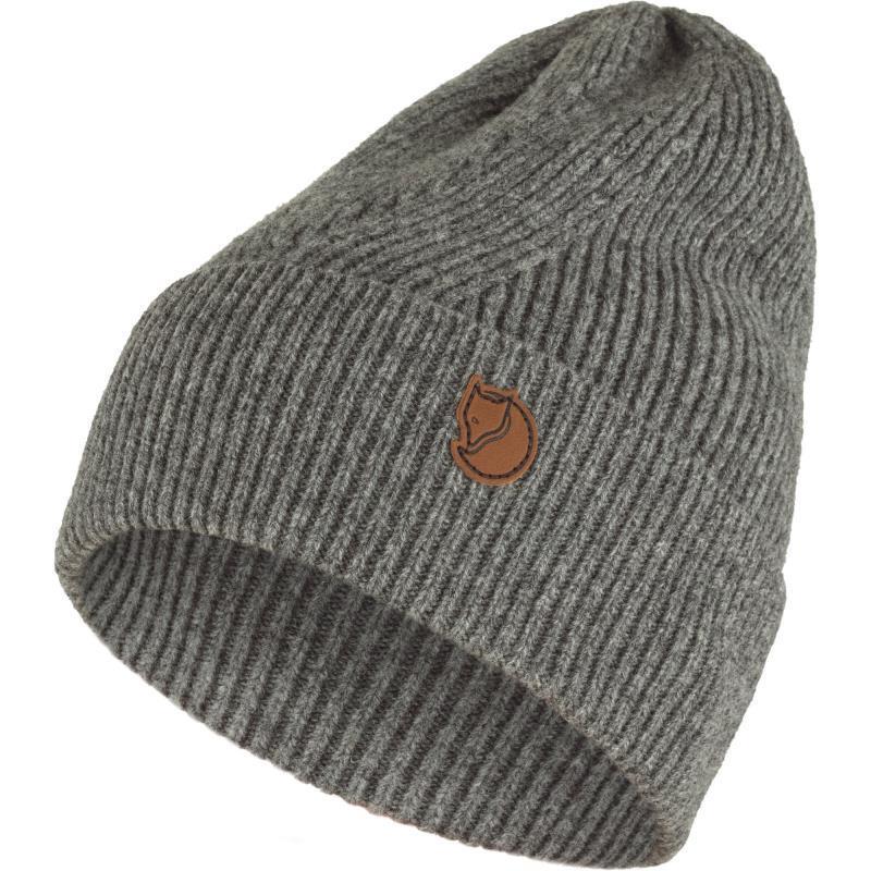Directional Rib Beanie - Grey 2