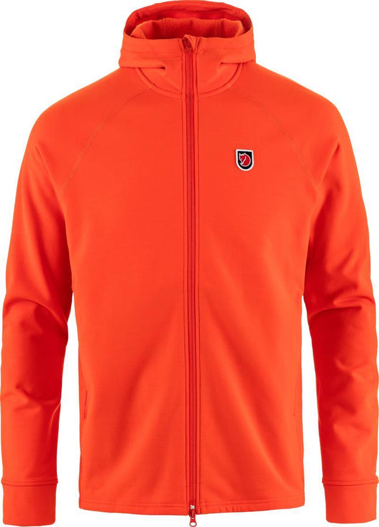 Expedition Fleece Hoodie - Mens - flame orange 1