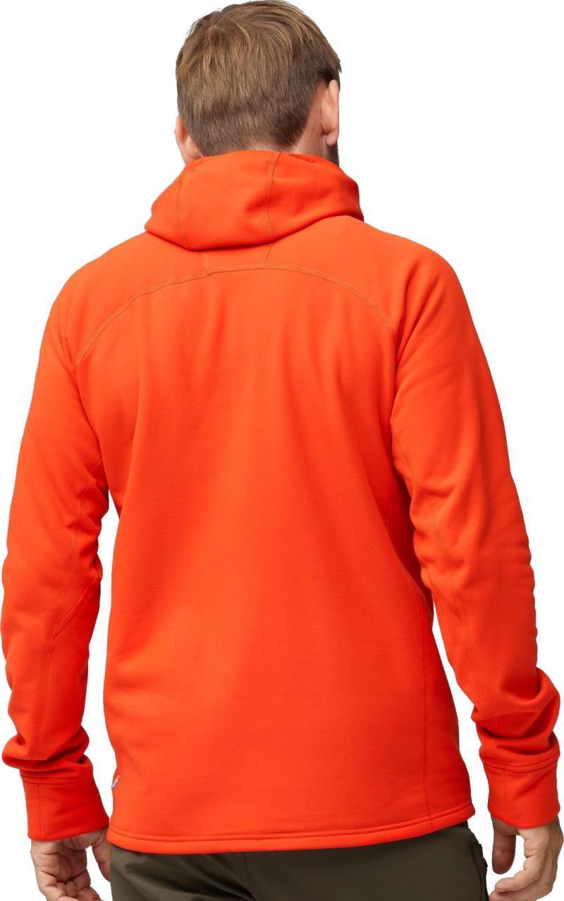 Expedition Fleece Hoodie - Mens - flame orange 1