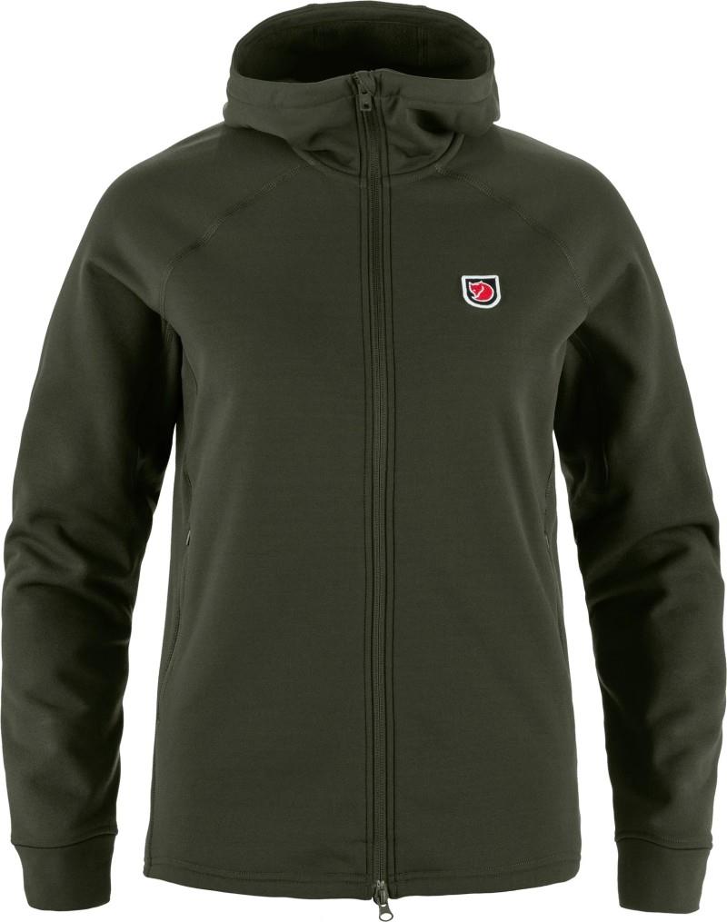 Expedition Fleece Hoodie - Womens - deep forest 1