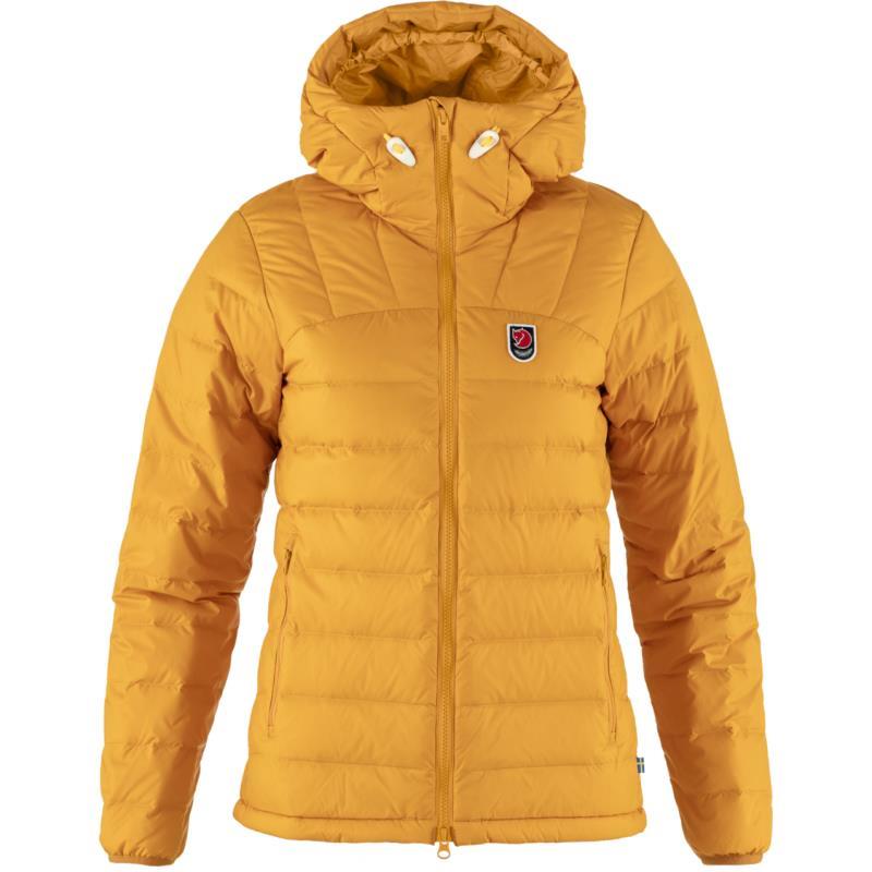 Expedition Pack Down Hoodie - Womens - Mustard Yellow 1