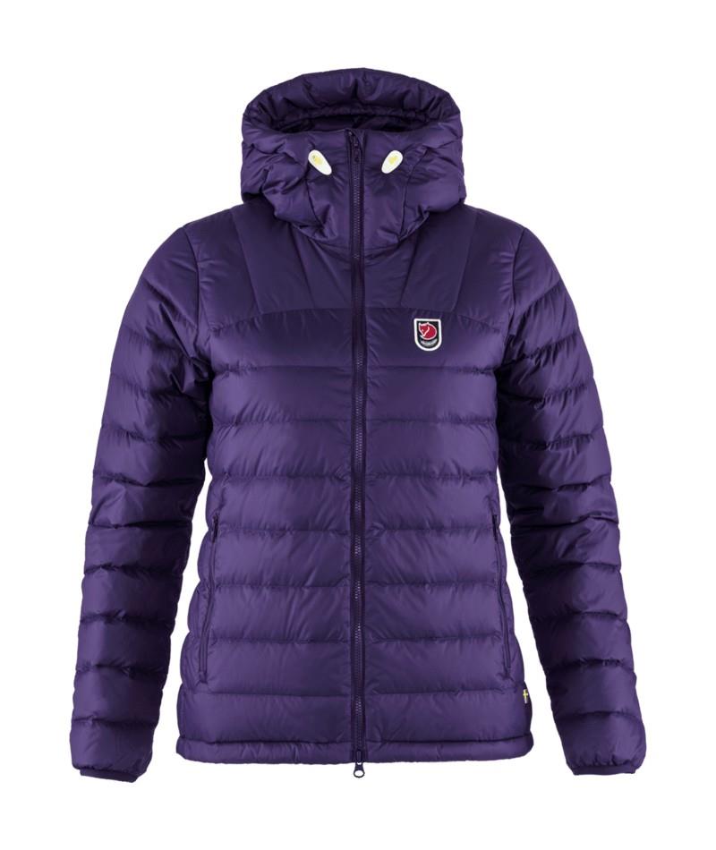 Expedition Pack Down Hoodie - Womens - dark violet 1
