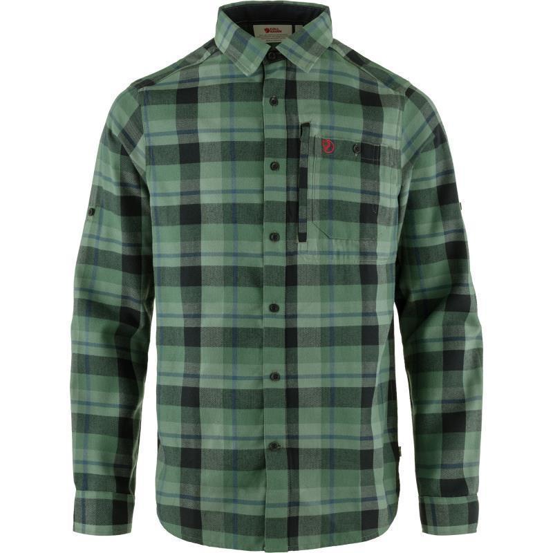 Fjallglim Shirt - Mens - Deep Patina / Dark Navy 1