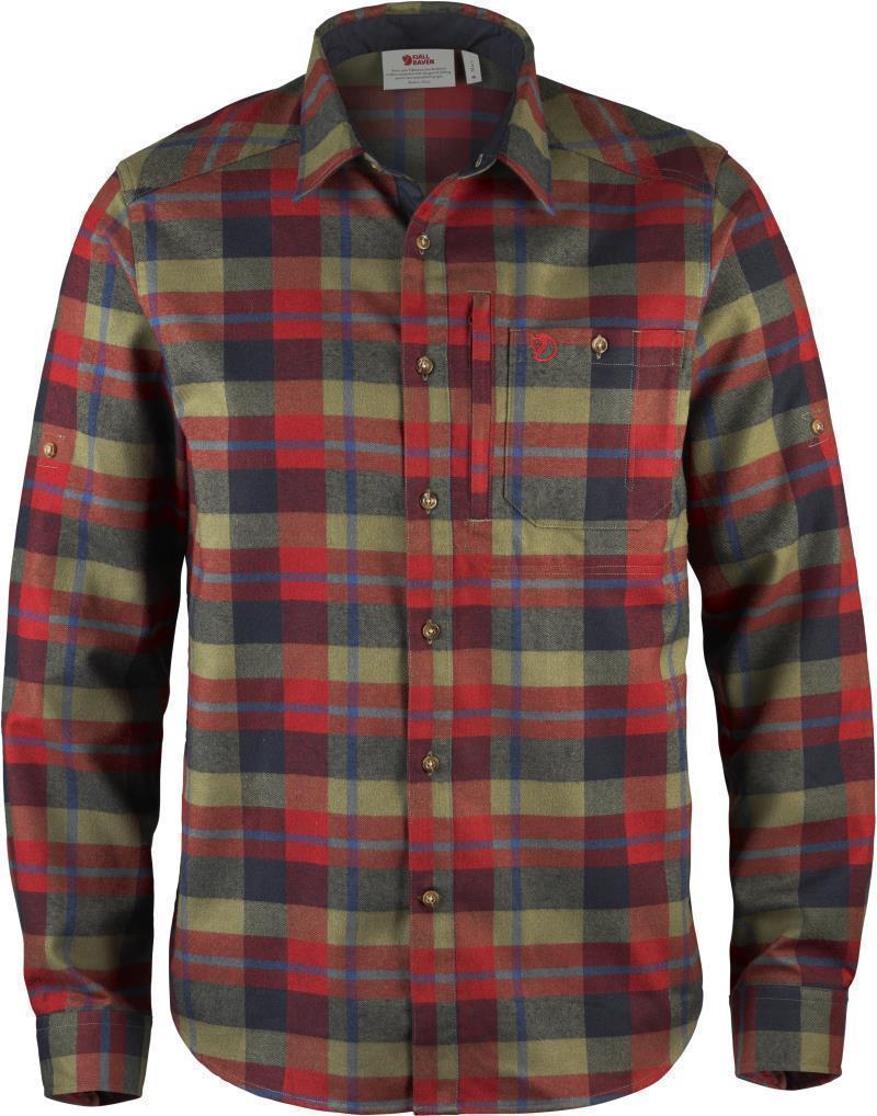 Fjallglim Shirt - Mens - Deep Red 1
