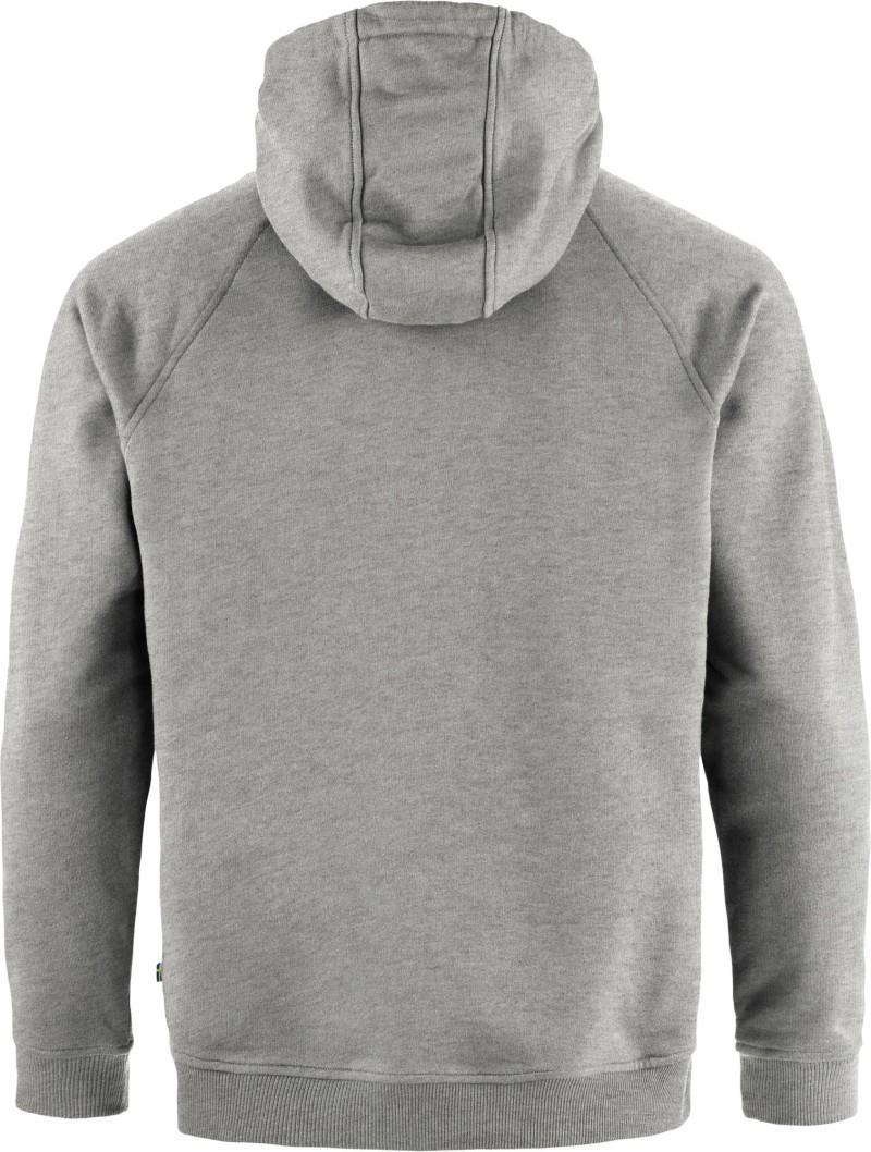 Fjallraven Classic Hoodie - Mens - grey / melange 1