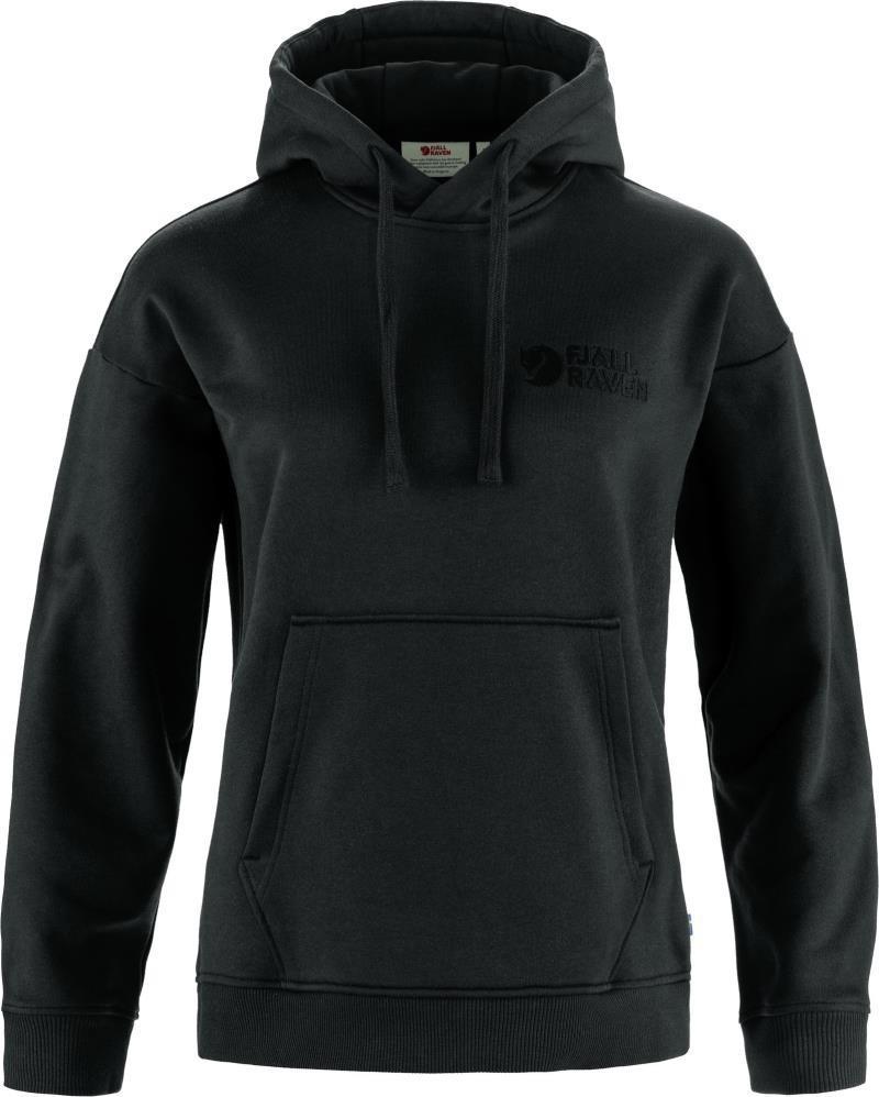 Fjallraven Classic Hoodie - Womens - black 1