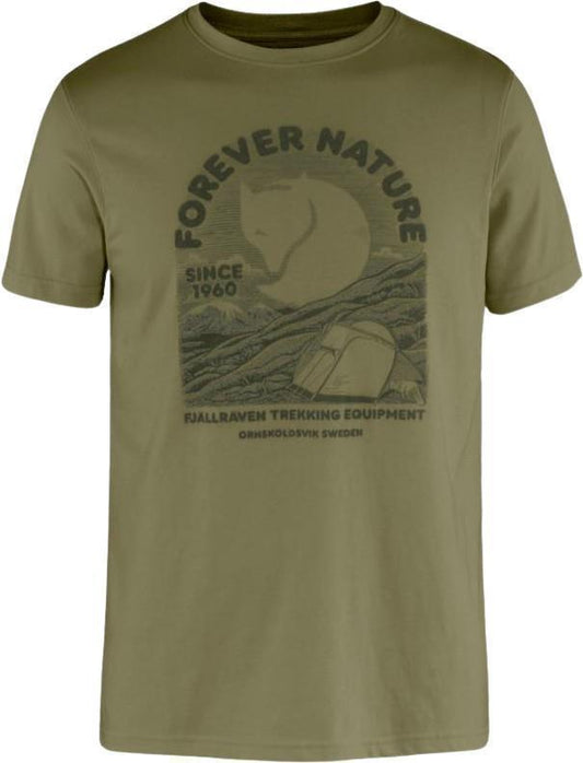 Fjallraven Equipment T-Shirt - Mens - Green 1