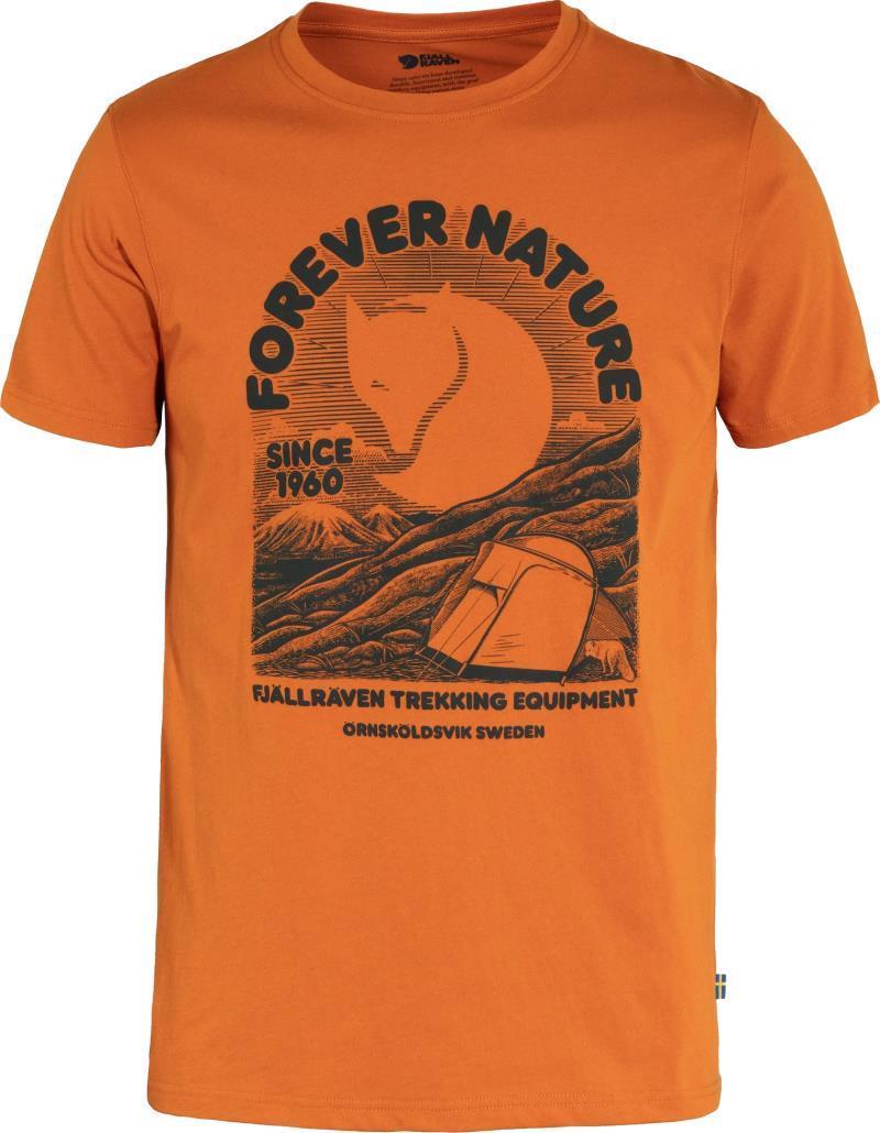 Fjallraven Equipment T-Shirt - Mens - Sunset Orange 1