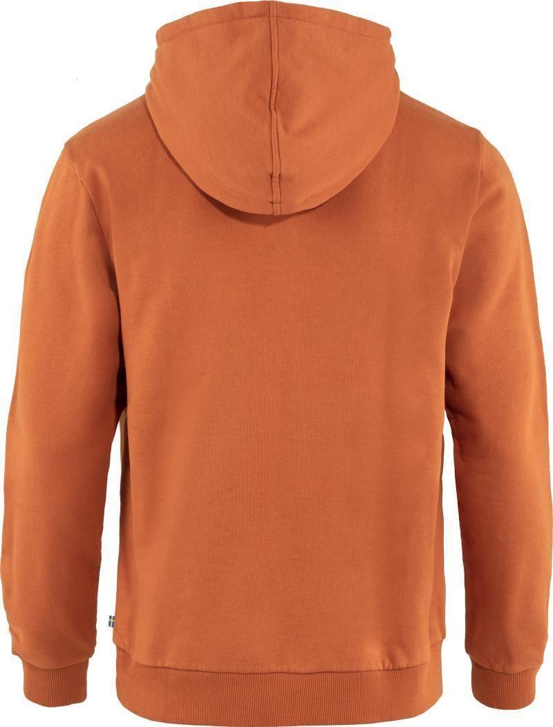 Fjallraven Logo Hoodie - Mens - terracotta brown 1