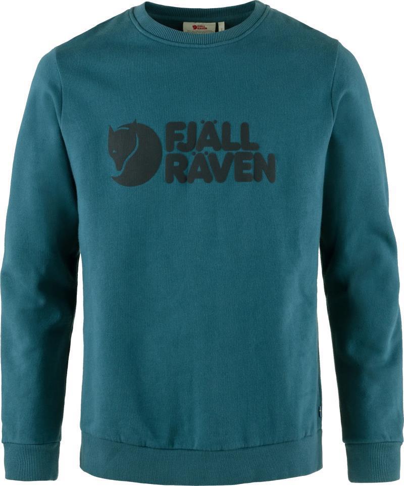 Fjallraven Logo Sweater - Mens - Deep Sea 1