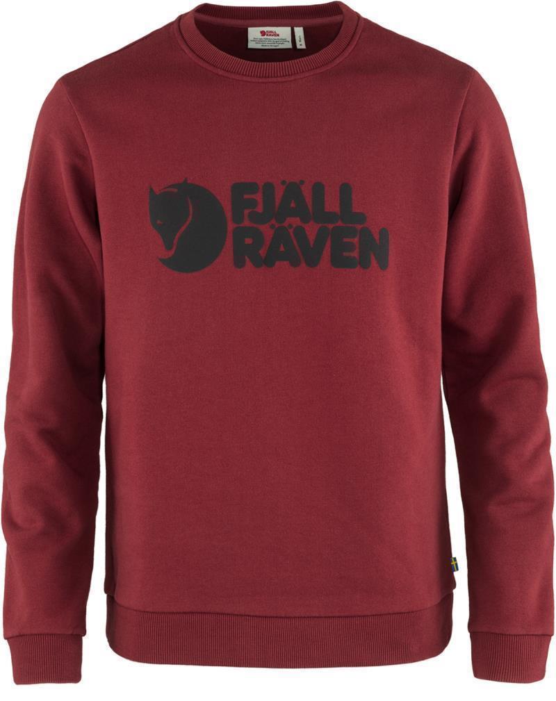Fjallraven Logo Sweater - Mens - Red Oak 1