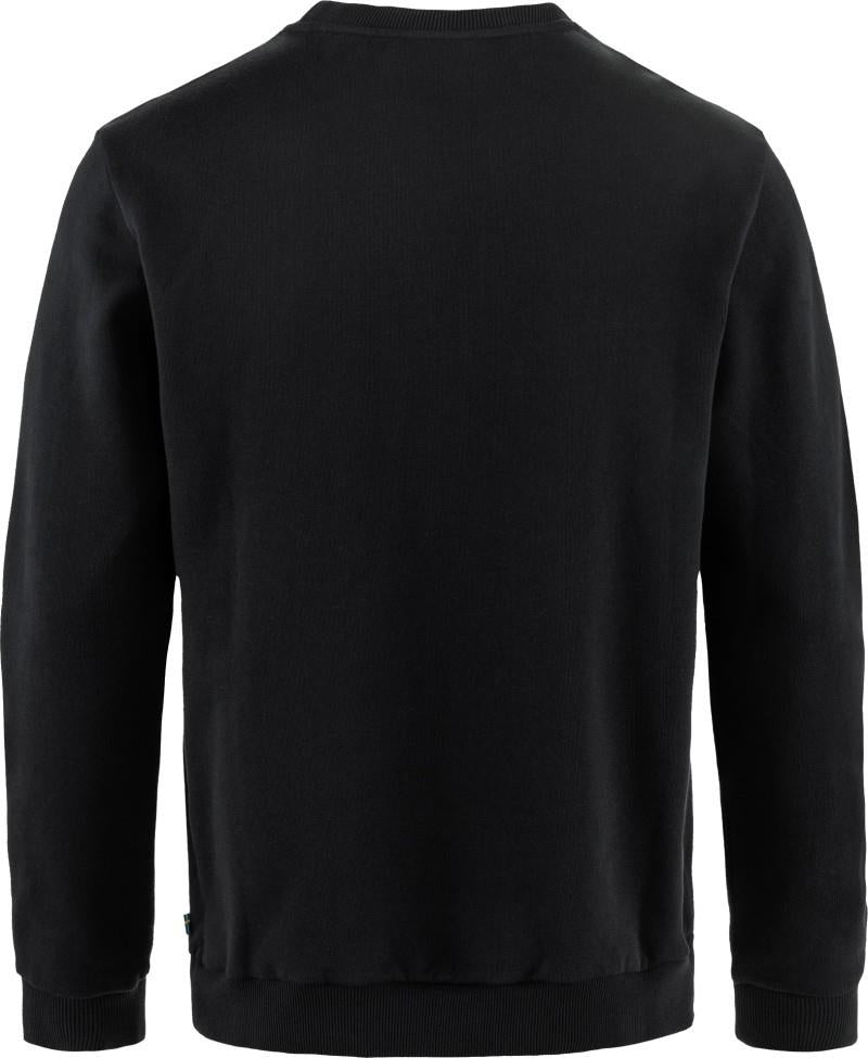 Fjallraven Logo Sweater - Mens - black 1