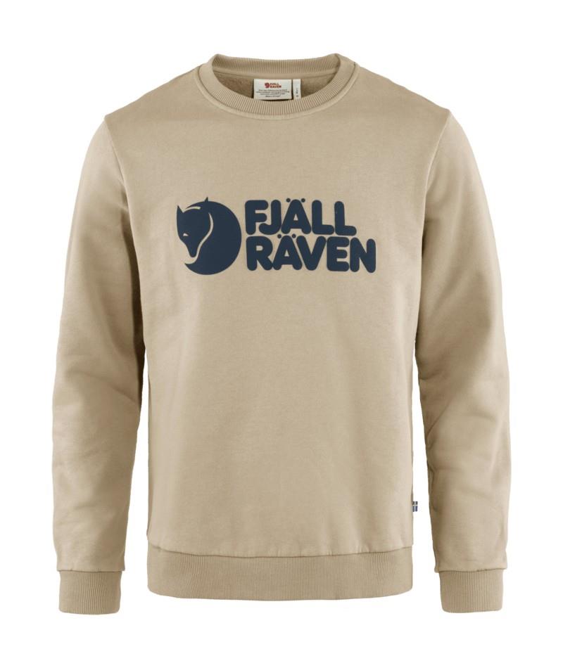 Fjallraven Logo Sweater - Mens - fossil 1