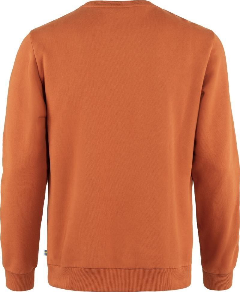 Fjallraven Logo Sweater - Mens - terracotta brown 1