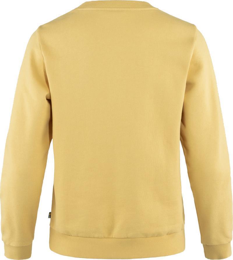 Fjallraven Logo Sweater - Womens - Mais Yellow 2