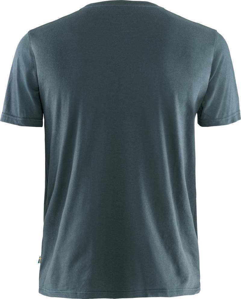 Fjallraven Logo T-Shirt - Mens - navy 1