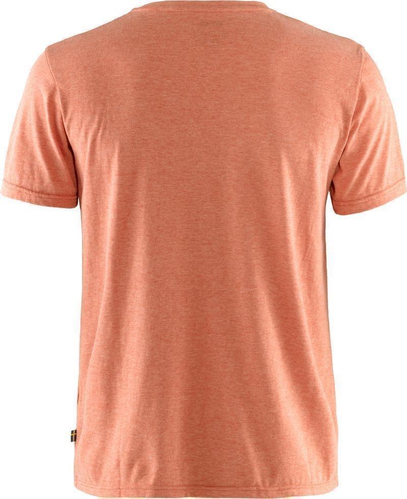 Fjallraven Logo T-Shirt - Mens - rowan red / melange 1