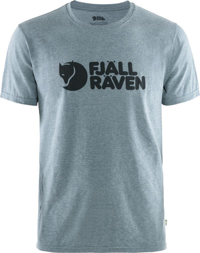 Fjallraven Logo T-Shirt - Mens - uncle blue / melange 1