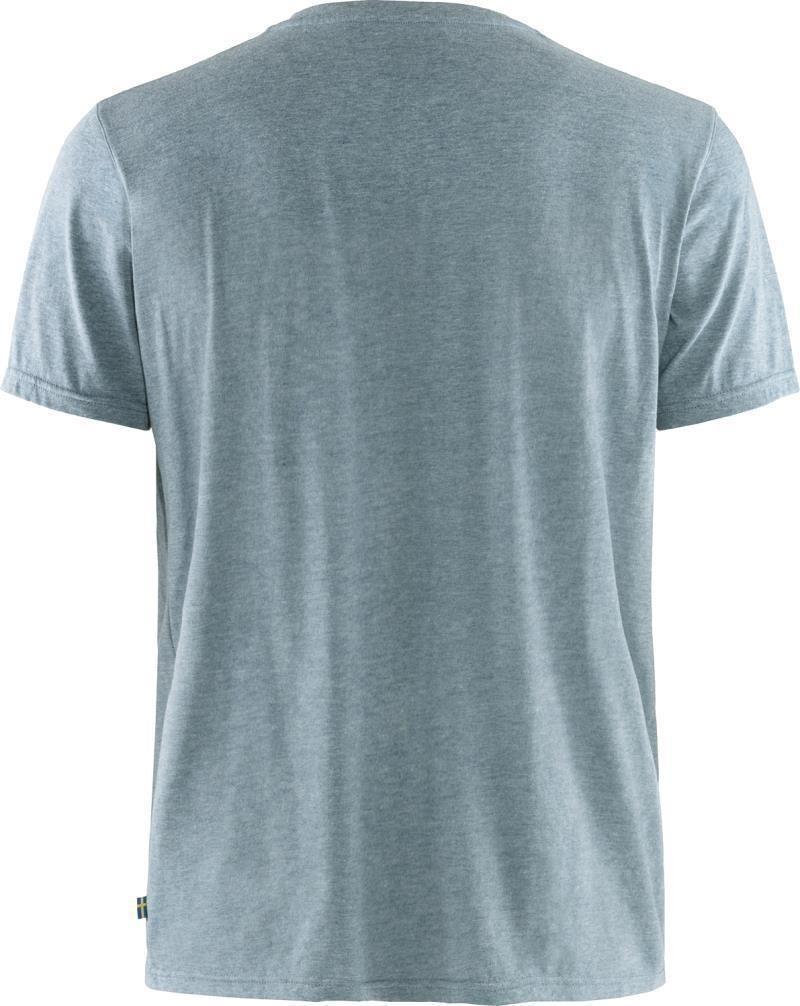 Fjallraven Logo T-Shirt - Mens - uncle blue / melange 1