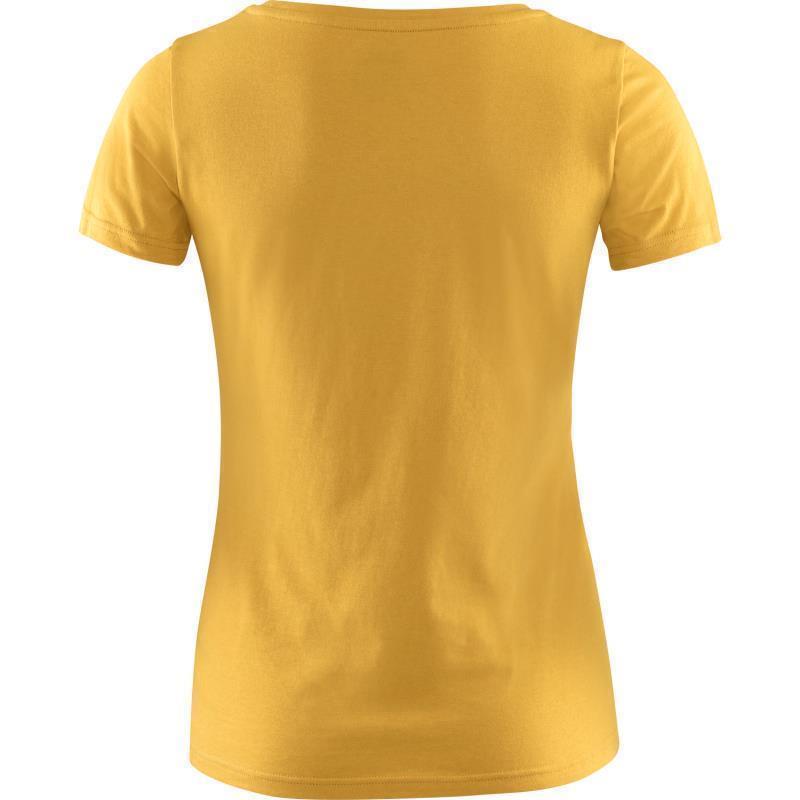 Fjallraven Logo T-Shirt - Womens - Ochre 2