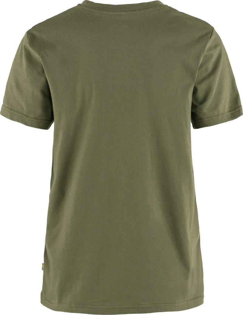 Fjallraven Logo Tee - Womens - Green 2
