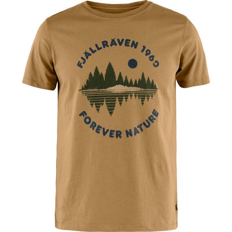 Forest Mirror T-Shirt - Mens - Buckwheat Brown 1
