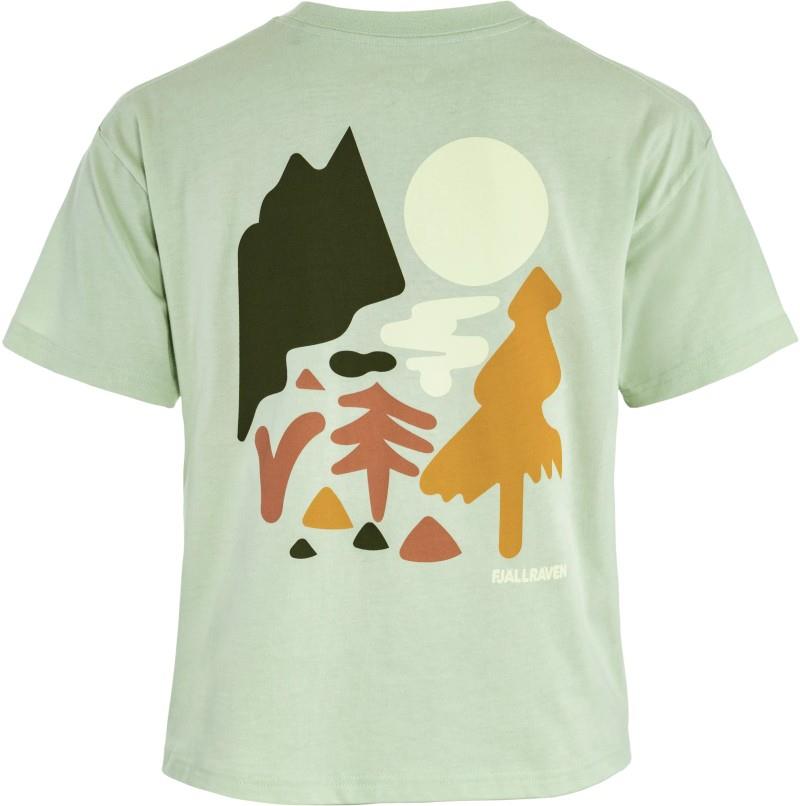 Forest Walk T-Shirt - Womens - soft jade 1