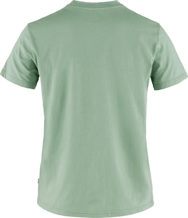 Fox Boxy Logo Tee - Womens - misty green 1