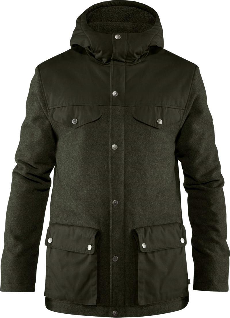 Greenland Re-Wool Jacket - Mens - Deep Forest 1