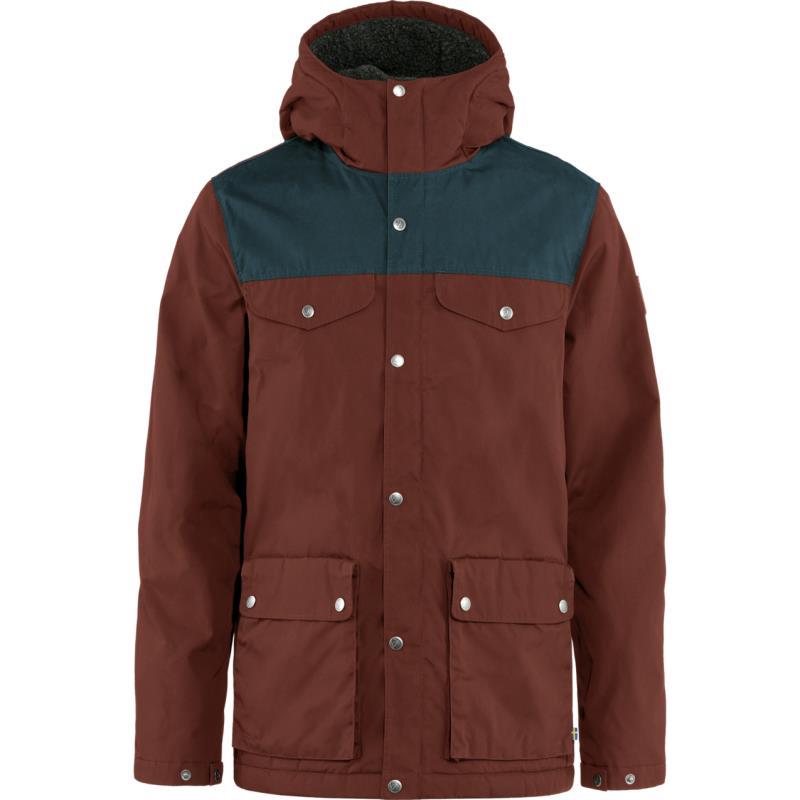 Greenland Winter Jacket - Mens - Maroon / Dark Navy 1