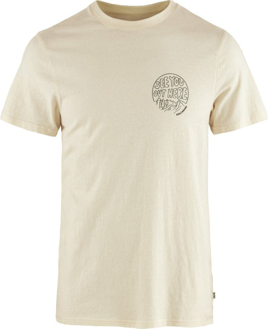 Hemp Blend Out Here T-Shirt - Mens - chalk white 1