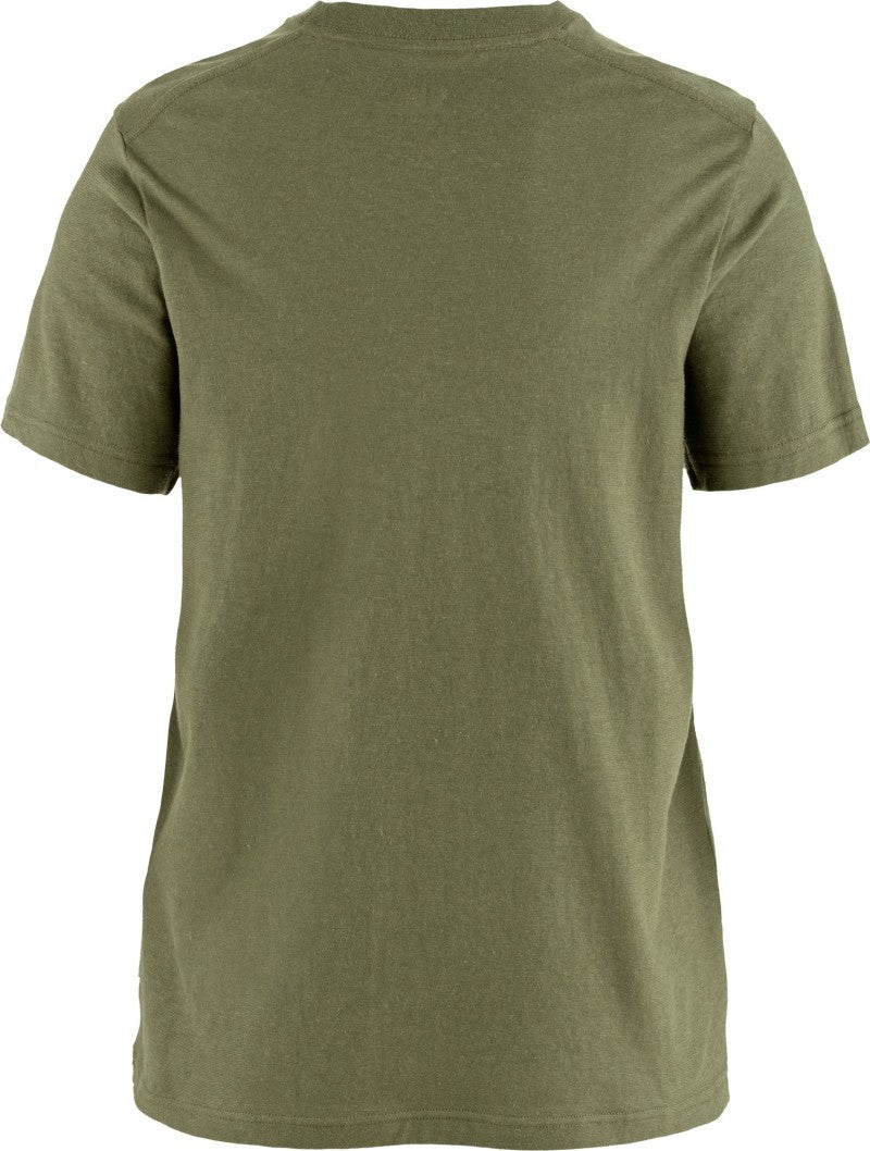Hemp Blend Out Here T-Shirt - Womens - green 1