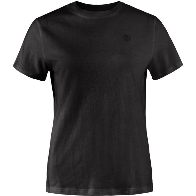 Hemp Blend T-Shirt - Womens - Black 1