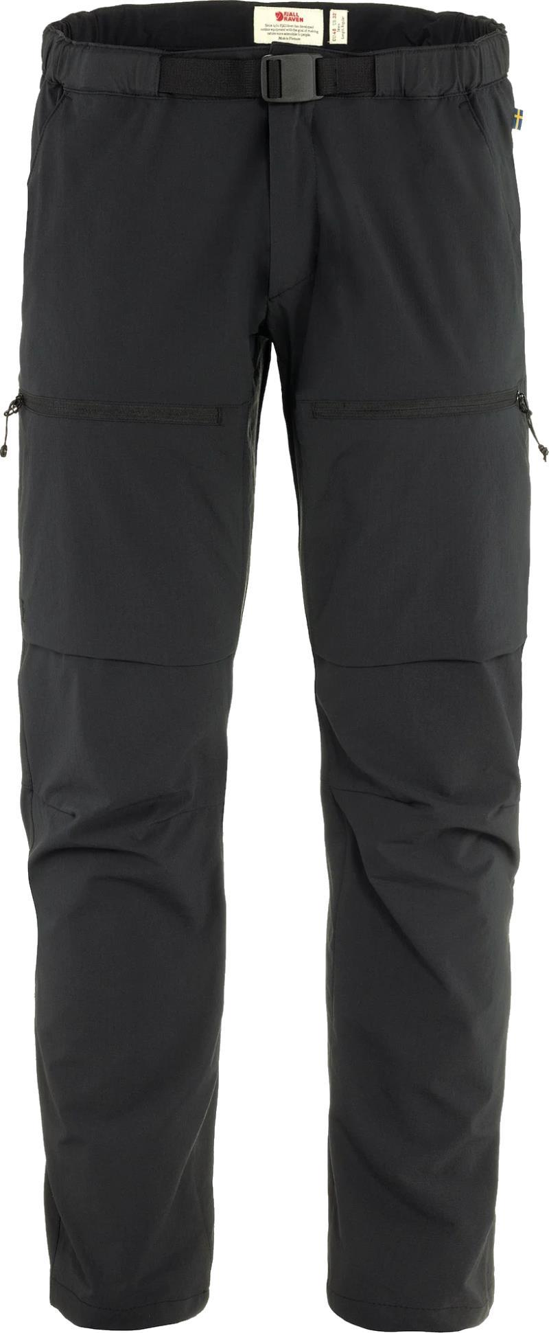 High Coast Hike Trousers, Reg - Mens - Black 1