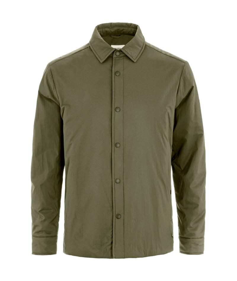 High Coast Insulated Shirt Jacket - Mens - laurel green 1