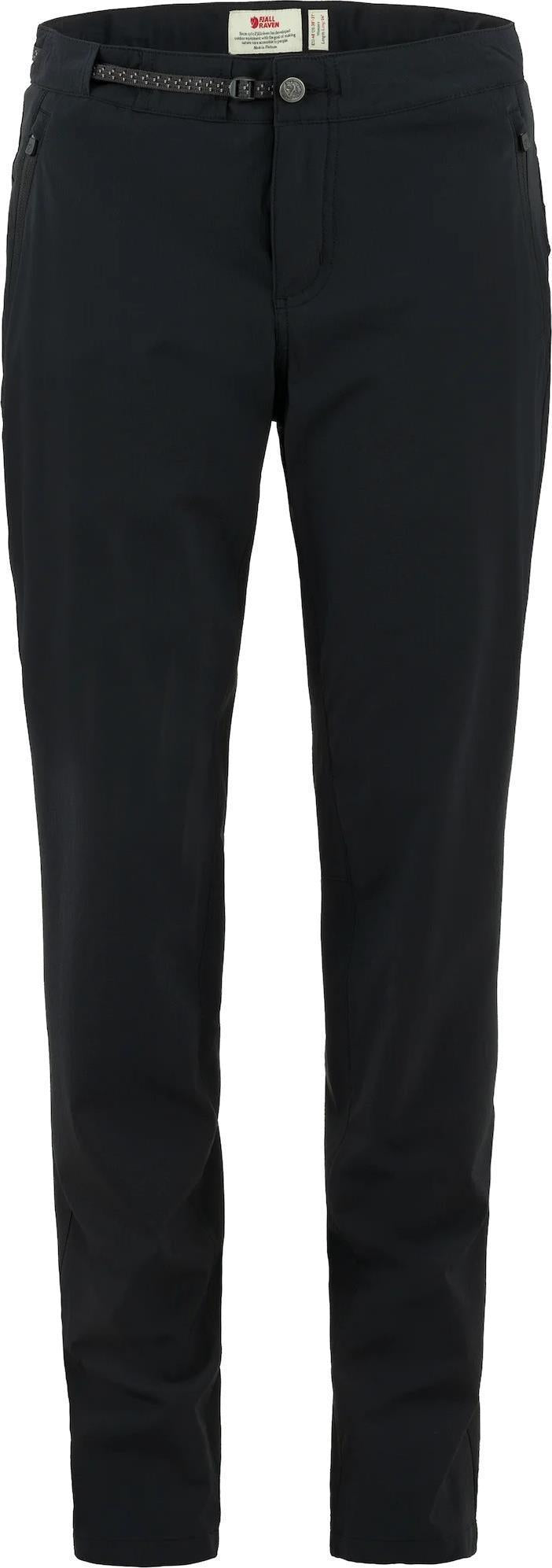 High Coast Trail Trousers, Reg - Womens - Black 1