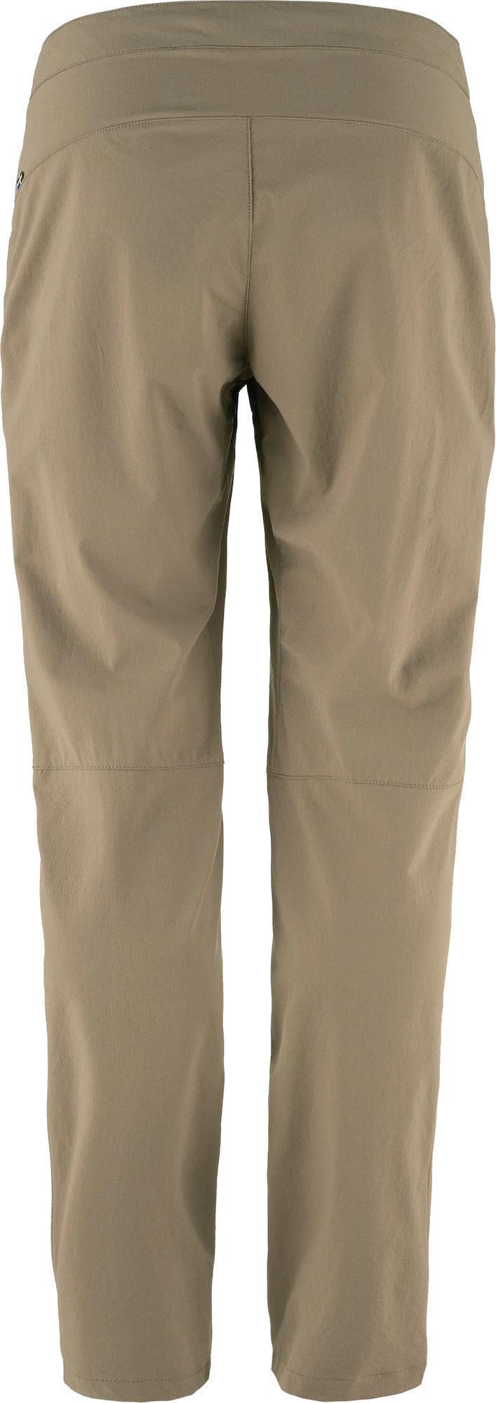High Coast Trail Trousers, Reg - Womens - Suede Brown 2