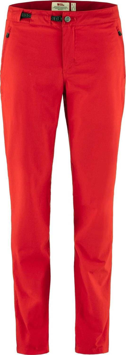 High Coast Trail Trousers, Reg - Womens - True Red 1