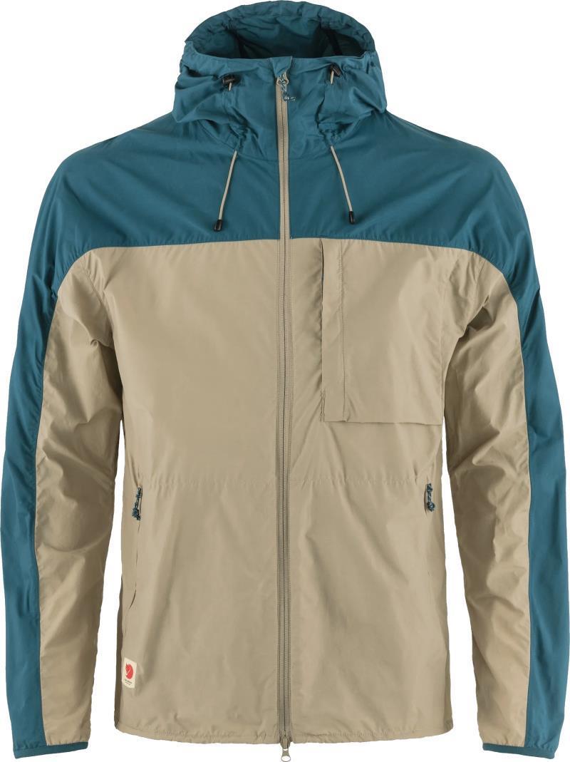 High Coast Wind Jacket - Mens - Fossil / Deep Sea 1