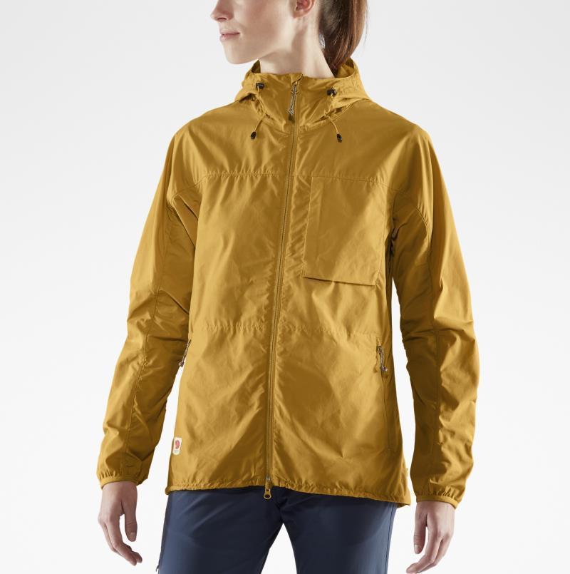 High Coast Wind Jacket - Womens - Ochre 3