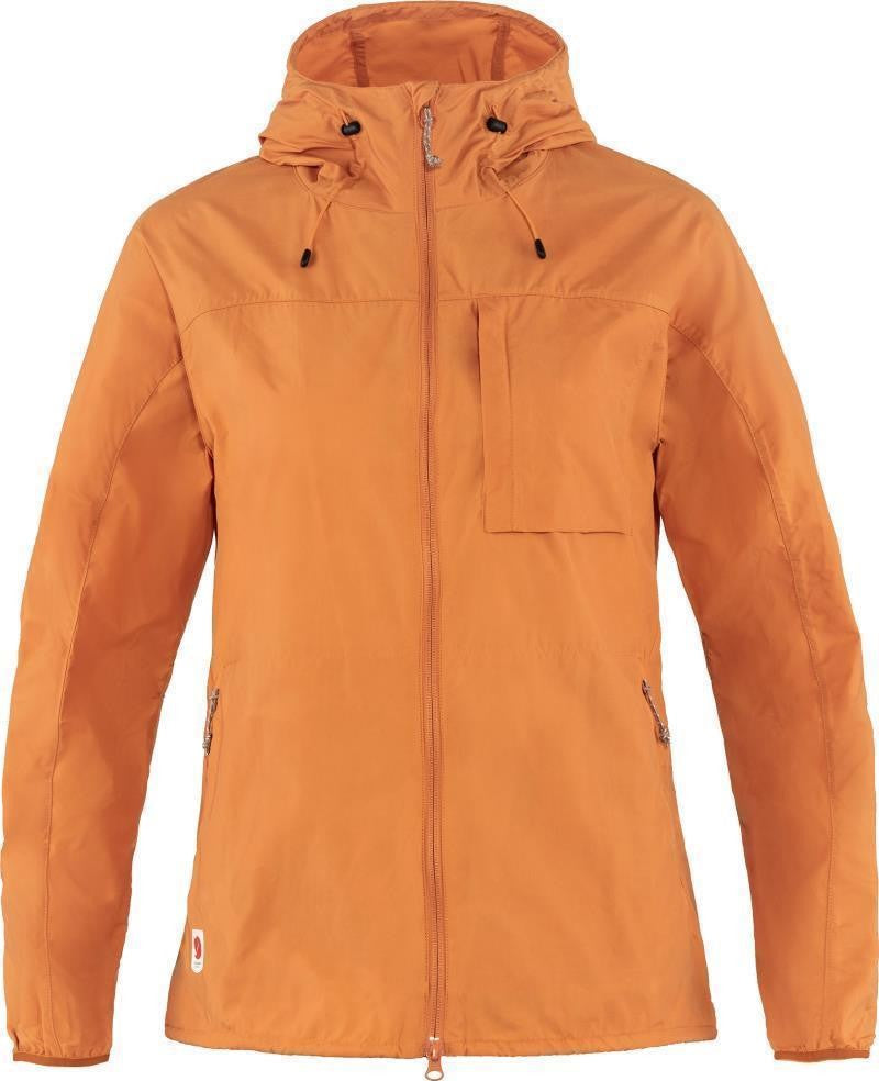 High Coast Wind Jacket - Womens - spicy orange 1