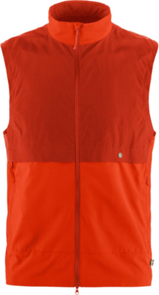 Hoja Adventure Vest - Mens - flame orange 1