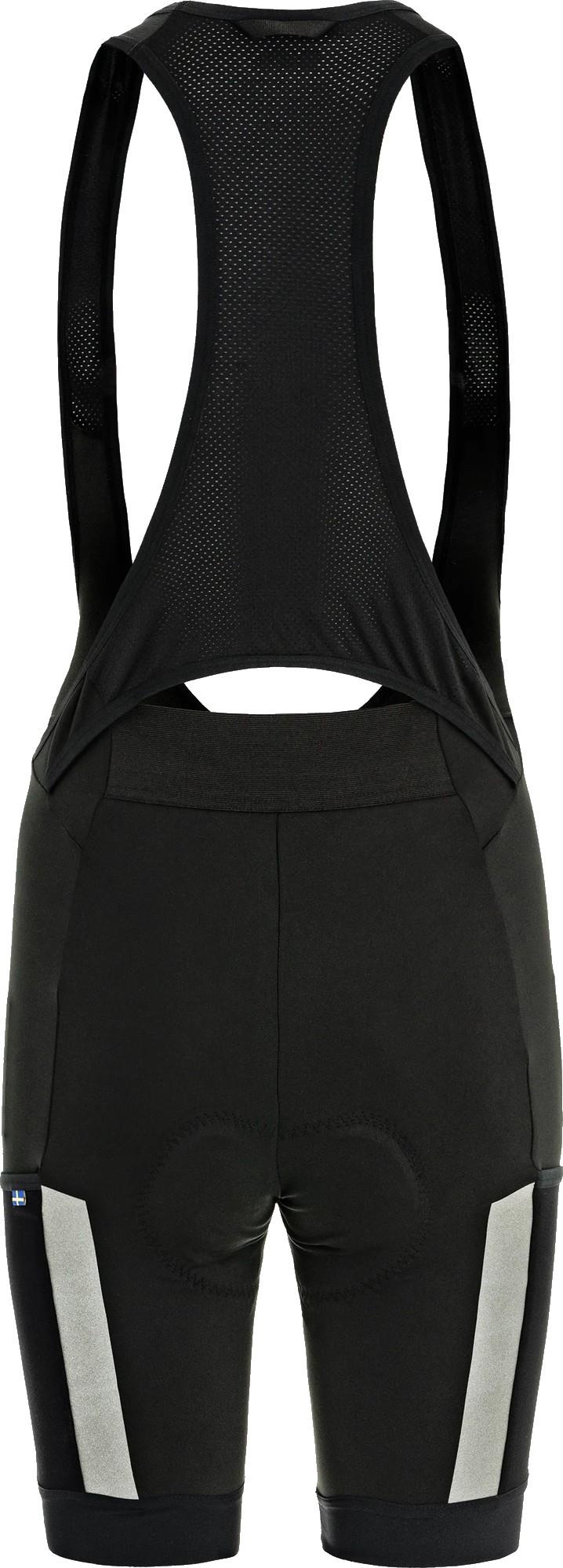 Hoja Bib Shorts - Womens - black 1