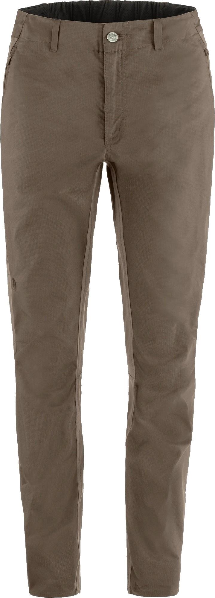 Hoja Hybrid Trousers - Womens - suede brown 1