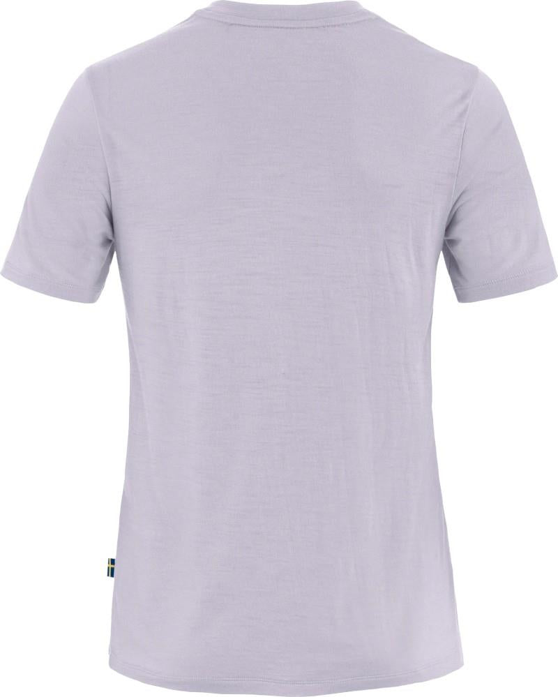 Hoja Lugnt Wool T-Shirt - Womens - lavender mist 1